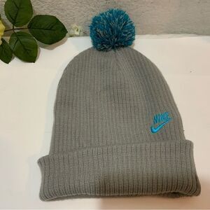 Nike Beanie unisex gray blue winter cap